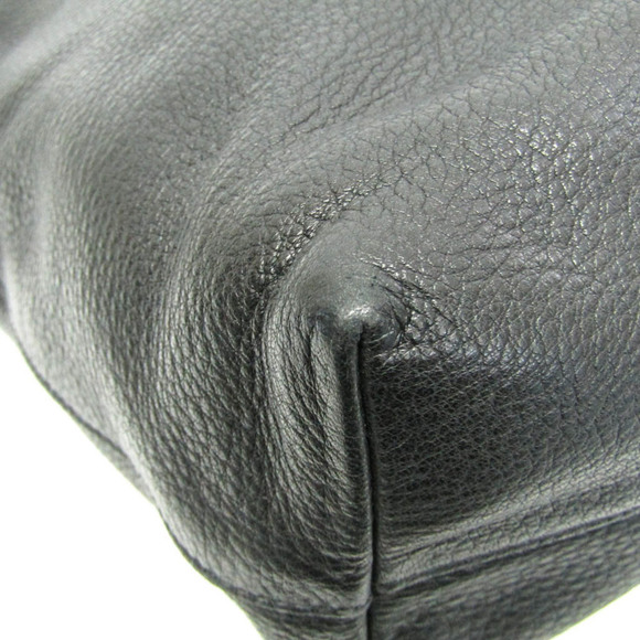 PRADA Black Leather Shoulder Bag - Picture 4 of 13